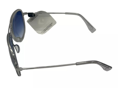 Converse Men Sunglass Crys Silver Blue Metal Aviator Blue Gradient Lens H096